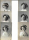 6 Cpa Buste De Femme Ed. MP 1069 N°1 à 6, Décor Du Corsage Rajouté à La Main, Timbres Allemands - Fotografie