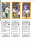 GF2097 - BASSETT CARDS - MARCEL DESAILLY - PATRICK VIEIRA - LILIAN THURAM - DIDIER DESCHAMPS - CANTONA - PAPIN - Tarjetas