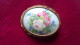 VINTAGE BROCHE ROSES EMAILLEES LIMOGES PORCELAINE 6 CM ENAMELED PORCELAIN BROOCH PORCELAIN - Brochen