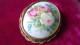 VINTAGE BROCHE ROSES EMAILLEES LIMOGES PORCELAINE 6 CM ENAMELED PORCELAIN BROOCH PORCELAIN - Broschen