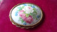 VINTAGE BROCHE ROSES EMAILLEES LIMOGES PORCELAINE 6 CM ENAMELED PORCELAIN BROOCH PORCELAIN - Spille