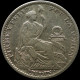 LaZooRo: Peru 1 Dinero 1902/892 JF XF / UNC Scarce - Silver - Peru