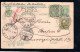 1899 , Ga Mit 5 Und 30 C. , Express-Karte Nach Berlin, In Berlin Mit Rohrpost  #121 - 1895 Adolfo De Perfíl