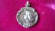 ANCIENNE  MEDAILLE JEANNE D ARC BANNIERE FLEUR DE LYS PAR DECKER JEHANNE - Royal / Of Nobility