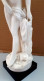 Statua Di Donna In Polvere Di Marmo. Altezza Cm. 30 Vintage In Buone Condizioni - Stone & Marble