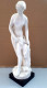 Delcampe - Statua Di Donna In Polvere Di Marmo. Altezza Cm. 30 Vintage In Buone Condizioni - Stone & Marble