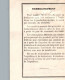 89 ANCY LE FRANC (yonne) Récépissé De Mandat Oblitéré Avec Un Cachet Pour SAINT FLORENTIN - Covers & Documents