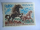 MONACO MLN  STAMPS   ANIMALS  HORSES - Chevaux