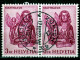 Switzerland / Helvetia / Schweiz / Suisse 1961 ⁕ Evangelisten / Evangelists Mi.738-741 ⁕ 7v Used - Shades - See Scan - Used Stamps