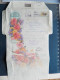 Aerogramme Cover Sent From Australia To Lithuania 1993 Flowers Atm Cancel Express Post - Covers & Documents