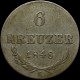 LaZooRo: Austria 6 Kreuzer 1848 C XF - Silver - Autriche