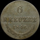 LaZooRo: Austria 6 Kreuzer 1848 C XF - Silver - Austria