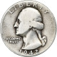 États-Unis, Quarter, Washington Quarter, 1942, U.S. Mint, Argent, TTB+, KM:164 - 1932-1998: Washington