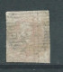 40 Centimes Carmin  , LL Encadré N° 5  (papier Mince)  Obl. 25 - HEYST - OP - BERG - 1849-1850 Medaillons (3/5)