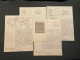 Delcampe - Dossier Met Originele Briefwisseling Periode 1879-1912 Betreffende De Chemin De Fer Du Nord / Nord-Belge - Documentos & Fragmentos
