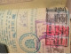 Delcampe - Liban Lebanon 4 Passport / 4 Passeport / EXTREMELY RARE!!! PERFECT CONDITION !! Lot Visa Fiscal International 1955 - Libanon