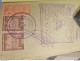 Delcampe - Liban Lebanon 4 Passport / 4 Passeport / EXTREMELY RARE!!! PERFECT CONDITION !! Lot Visa Fiscal International 1955 - Liban