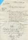 Faltbrief Von METTAU Nach Laufenburg 1855 - ...-1845 Prefilatelia