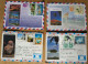 Nouvelle Calédonie 8 Enveloppes = 20 Timbres - Covers & Documents