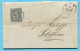 Faltbrief Von Zug Nach Solothurn 1867 - Covers & Documents