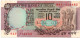 INDIA 10 Rupees ND 1980-1985 P-81 UNC Foxed Margin 2 Pinholes - Indien