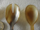 2 Cuillères 1 Fourchette En Corne - Spoons