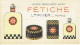 Carte Parfum FETICHE  De L.T. PIVER - Calendrier De 1927 Au Verso - Oud (tot 1960)