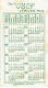 Carte Parfum VOLT De L.T. PIVER - Calendrier De 1925 Au Verso - Antiquariat (bis 1960)