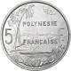 Polynésie Française, 5 Francs, 1977, Paris, Aluminium, SUP, KM:12 - Frans-Polynesië