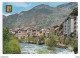 Valls D'Andorra ANDORRE N°125 Sant Julia De Loria Vue Générale En 1969 Citroën Traction DS VOIR TIMBRE - Andorre