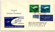 BRD 206-207 Auf Brief Wiederaufnahme Deutscher Luftverkehr #NB386 - Other & Unclassified
