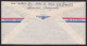 Venezuela: Airmail Cover To Switzerland, 1947, 3 Stamps, 2x Value Overprint, Written Via KLM Airlines (minor Fold) - Venezuela