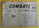 Combats N° 56 Du 3 Juin 1944. Francisme Collaboration Milice Française Claude Martin Joseph Darnand Suarez Soupault - Other & Unclassified
