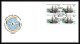0950 Antarctic Polar Antarctica Australian Antarctic Territory 6 Lettre (cover) Bateau (bateaux Ship Ships) Bloc 4 1980 - Cartas & Documentos