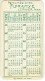 Carte Parfum FLORAMYE De L.T. PIVER - Calendrier De 1928-1929 Au Verso - Antiguas (hasta 1960)