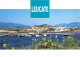 LEUCATE Souvenir Le Village Vu Depuis L Etang 3(scan Recto-verso) MA1068 - Leucate