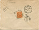 A138 - Lettera Da Tunisi A Catania Del 1-6-1894 Affr. 20c Sul Retro Con Annullo Tondo Riquadrato Di Tunisi. Raro - Storia Postale