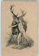 39293003 - Nr. 51 Du Sollst Nicht Toeten - Jugendstil , Hirsch Jagd Kind AK - Fidus