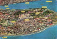 TURQUIE - Istanbul Ve Güzellikleri - Sultanahùet, Ayasofya Ve Topkapi - La Mosquée Bleue, St Sophie - Carte Postale - Turkey