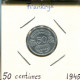 50 CENTIMES 1945 FRANCE Coin Provisional Government #AM231.U.A - 50 Centimes