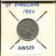 SIXPENCE 1950 UK GROßBRITANNIEN GREAT BRITAIN Münze #AW529.D.A - H. 6 Pence