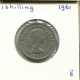 SHILLING 1961 UK GROßBRITANNIEN GREAT BRITAIN Münze #AX017.D.A - I. 1 Shilling