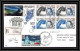 1179 Lot 4 Lettres Cad Différents Taaf Terres Australes Antarctic Covers 31 Oiseaux (birds) Signé Signed 1984 Recommandé - Storia Postale