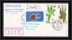 1175 Lot 4 Lettres Différents Taaf Terres Australes Antarctic Covers FLORE Signé Signed COMBET 1986 Betemp Recommandé - Brieven En Documenten