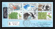1160 Lot De 4 Lettres Avec Cad Différents Taaf Terres Australes Antarctic Covers 1989 Signé Signed Recommandé Betemp - Cartas & Documentos