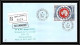 Delcampe - 1159 Lot De 4 Lettres Avec Cad Différents Taaf Terres Australes Antarctic Covers N°109 TOUR EIFFEL 1990 Recommandé - Brieven En Documenten