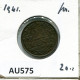 2 1/2 CENT 1941 NEERLANDÉS NETHERLANDS Moneda #AU575.E.A - 2.5 Centavos