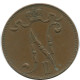 5 PENNIA 1916 FINLAND Coin RUSSIA EMPIRE #AB186.5.U.A - Finlandia
