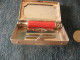 Vintage Kit De Rasage De Voyage Rasoir  FLYING EAGLE SHANGHAI CHINA - Razor Blades