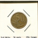 50 CENTS 1996 SUDAFRICA SOUTH AFRICA Moneda #AS300.E.A - Afrique Du Sud